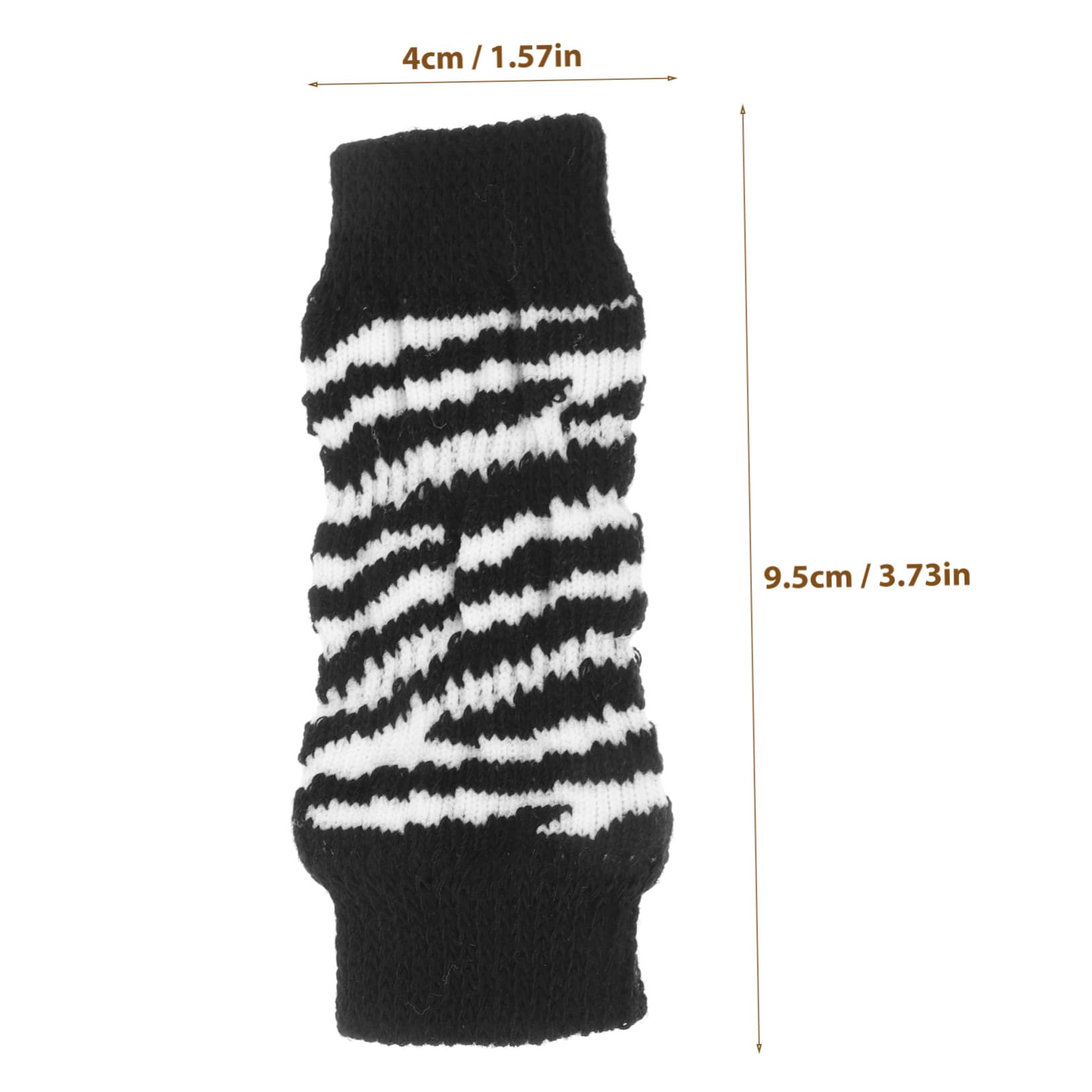 GANAZONO Portable Dog Leg Wraps Dog Supply Compact Cotton Socks Winter Protectors Set of 1