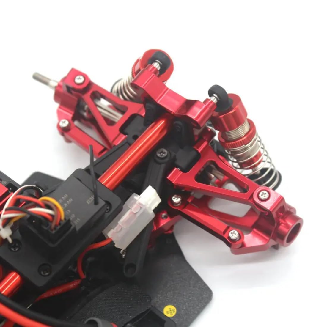 Phares LED Pour Voiture RC 1/10 - Kit à Monter, Lumière Blanche, Taille 16mm - Compatible Axial SCX10, TRX4, Redcat Gen8