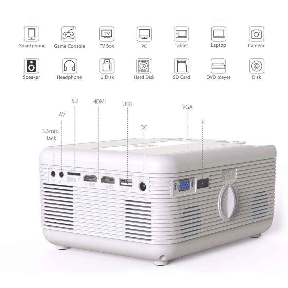 Laser 2-in-1 Multimedia Projector with 