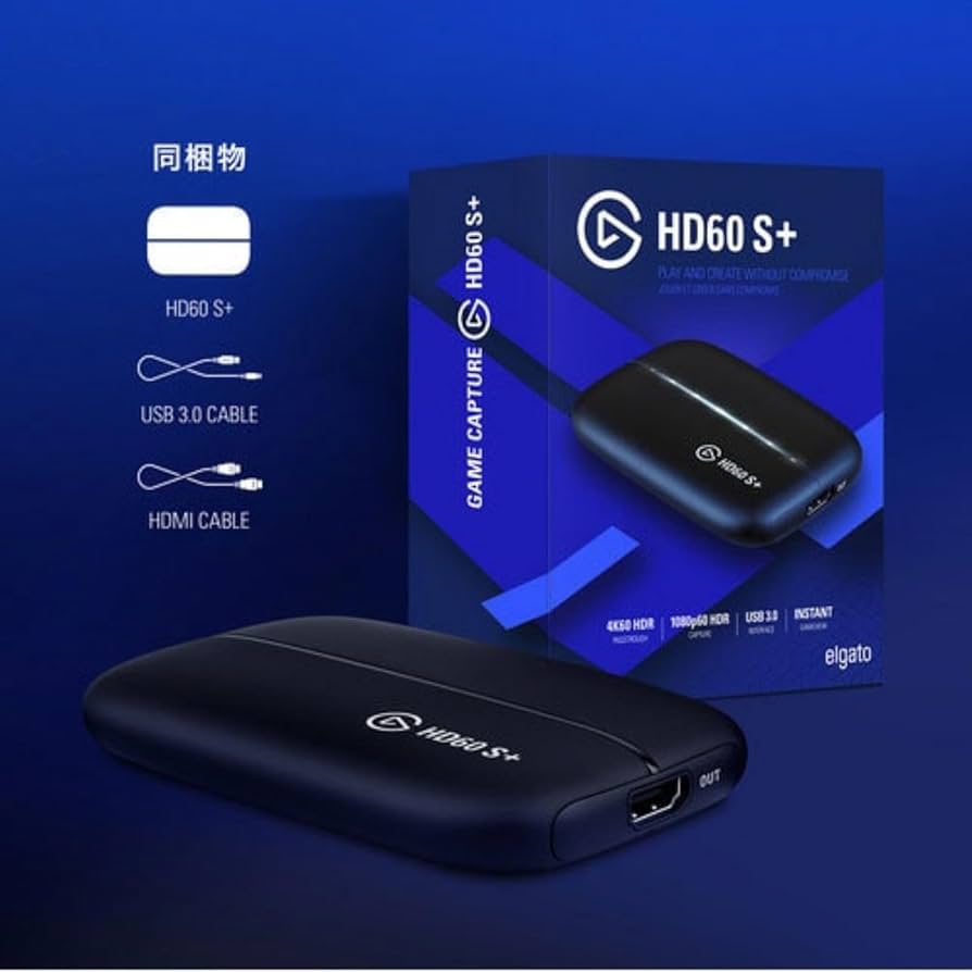 Amazon.co.jp: 【整備済み品】Elgato エルガト usb HD60 S+ 外付け Amazon.co.jp: 【整備済み品】Elgato エルガト usb HD60 S+ 外付け