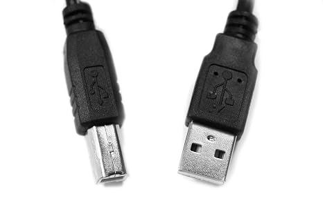 USB PC/Hızlı Veri Senkronizasyon Kablosu Kurşun Adaptör M-Ses Oksijen 61 49 88 25 8 MIDI için Klavye / Siyah / (3 m / 9,8 ft)