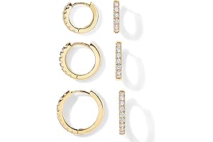 Gold-Plated Silver Sweet Treat Earrings