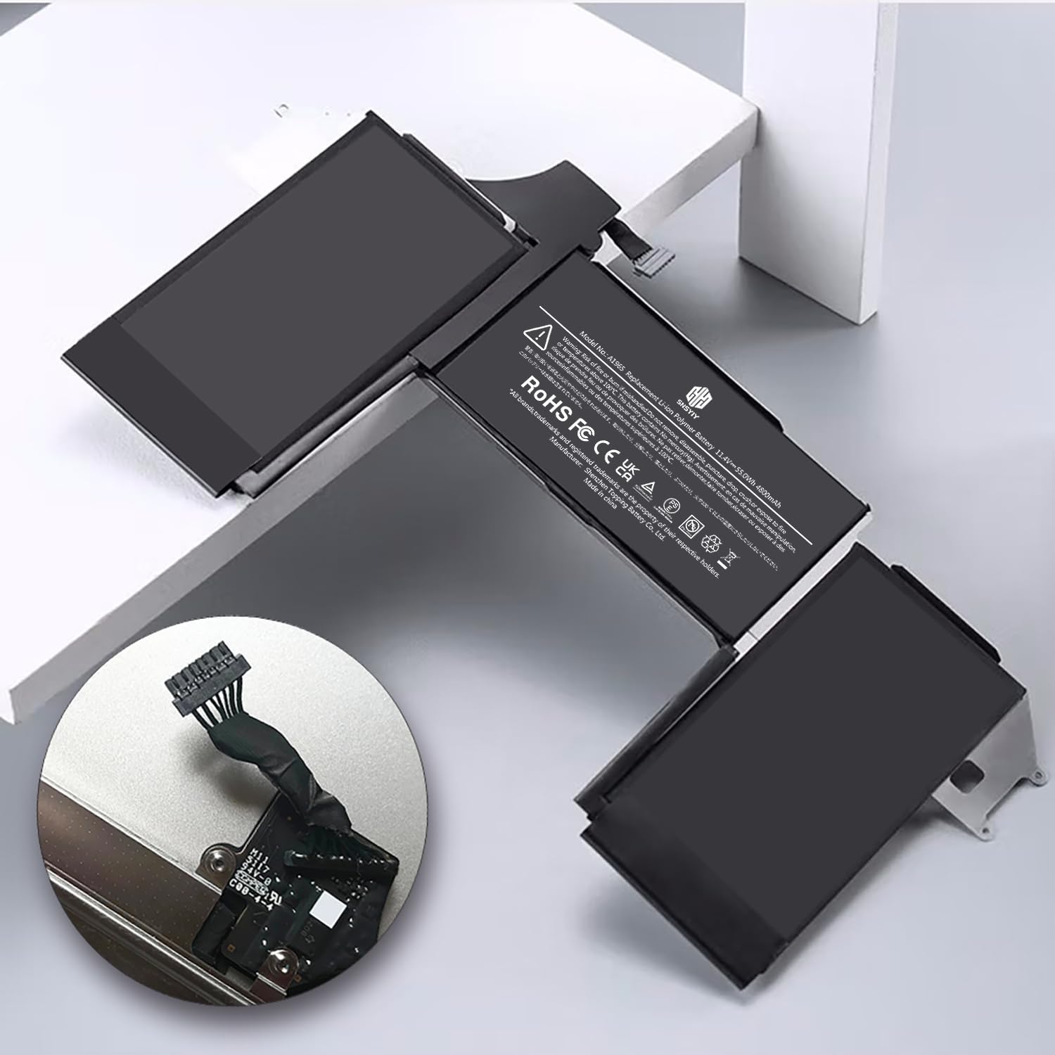 SNSYIY Battery A1965 for MacBook Air 13 inch Retina A1932 (2018-2019) A2179 2020 (EMC 3184 3302)