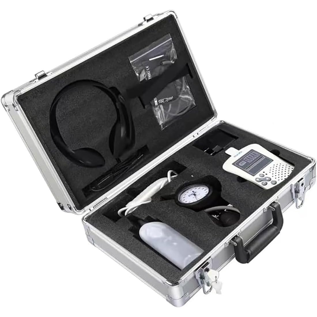 Sistema Doppler Veterinario para Medir La Presión Arterial, Sonda De 8 MHz, Detector Portátil De Flujo Sanguíneo, Tensiómetro Digital para Animales, para Gatos, Perros Y Clínicas Veterinarias