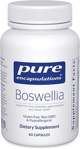 Miniatura 1 de Pure Encapsulations Boswellia  Supplement to Support Healthy Joints Connective Tissue Colon and Musculoskeletal System  60 Capsules