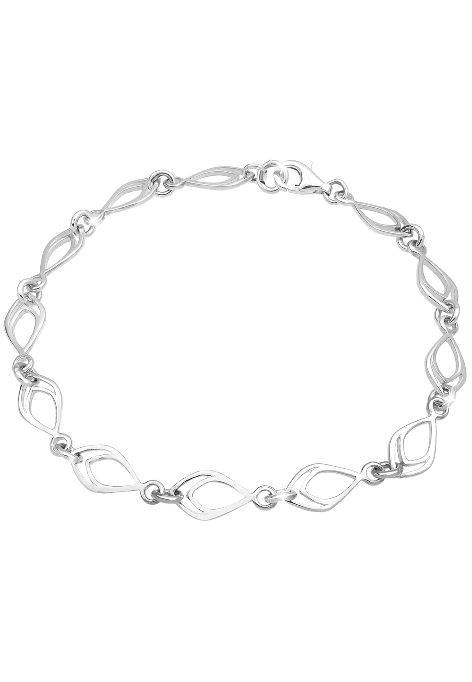 Elli Bracelet Women Feather Boho in 925 Sterling Silver