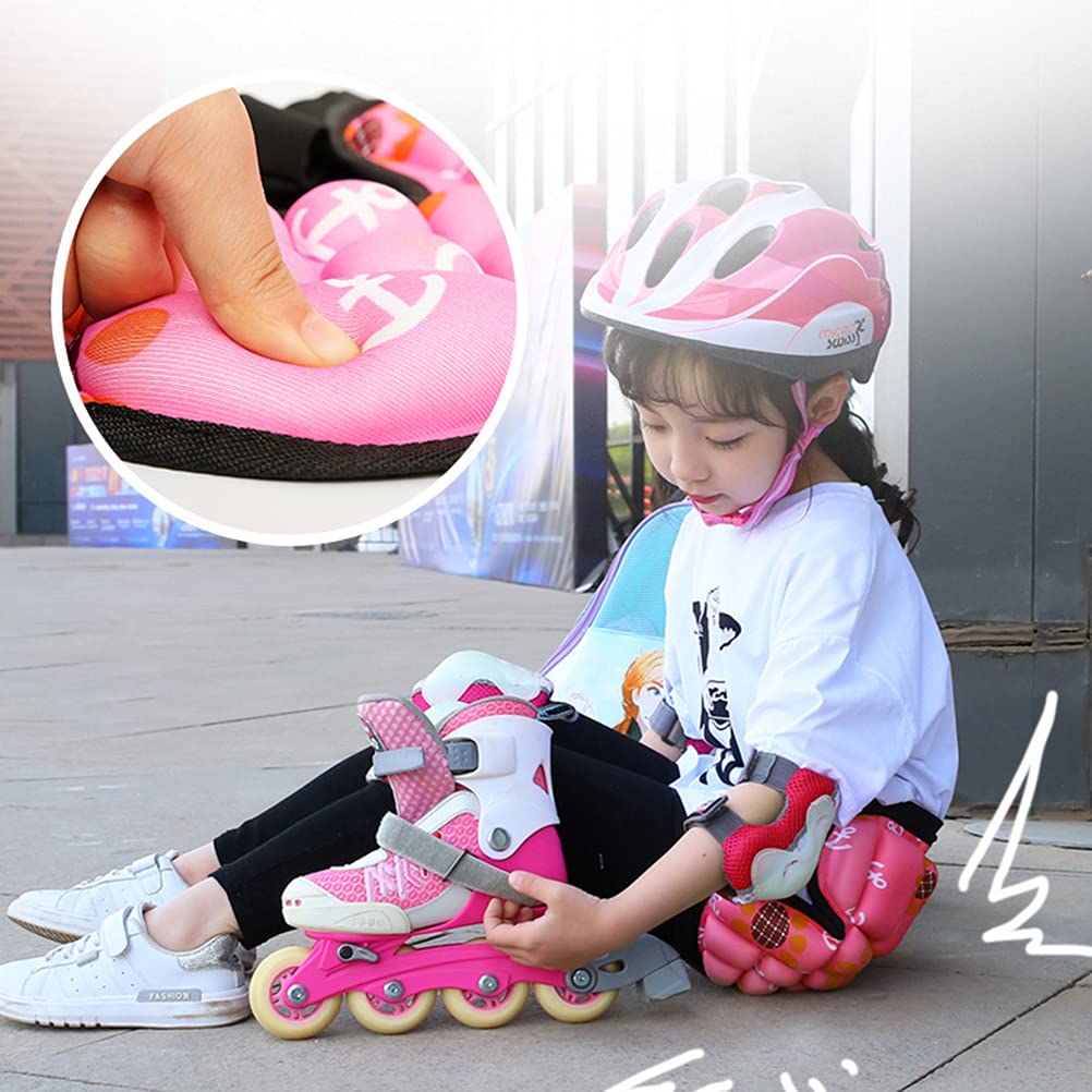 Cuscinetti per Pattinaggio, Protezione per il Sedere dei Bambini, Spessa 28 Mm, Pantaloni Imbottiti per Snowboard, Antiscivolo, per Pattinaggio su Ghiaccio, Sci, Skateboard, Ciclismo, Hockey,(rosa)