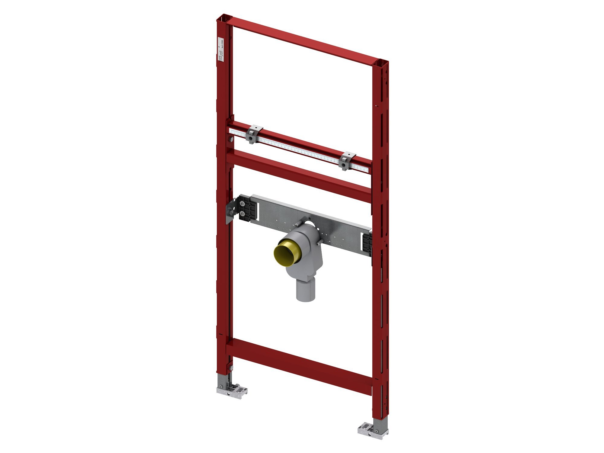 TECEprofil Waschtischmodul Bauhöhe 1120 mm mit UP-Geruchsverschluss
