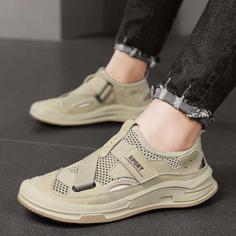 Men's Water Shoes Barefoot Beach Sandals Wide Quick Dry Swim Aqua Shoes with Arch Support for Pool Diving Hiking Kayaking Outdoor Sport Athletic Summer3