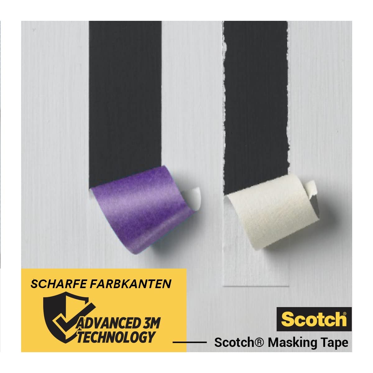 ScotchBlue 3M 2080 2080DABE24 - Nastro adesivo per imbianchini, 41 m x 24 mm, colore: viola, 24 mm