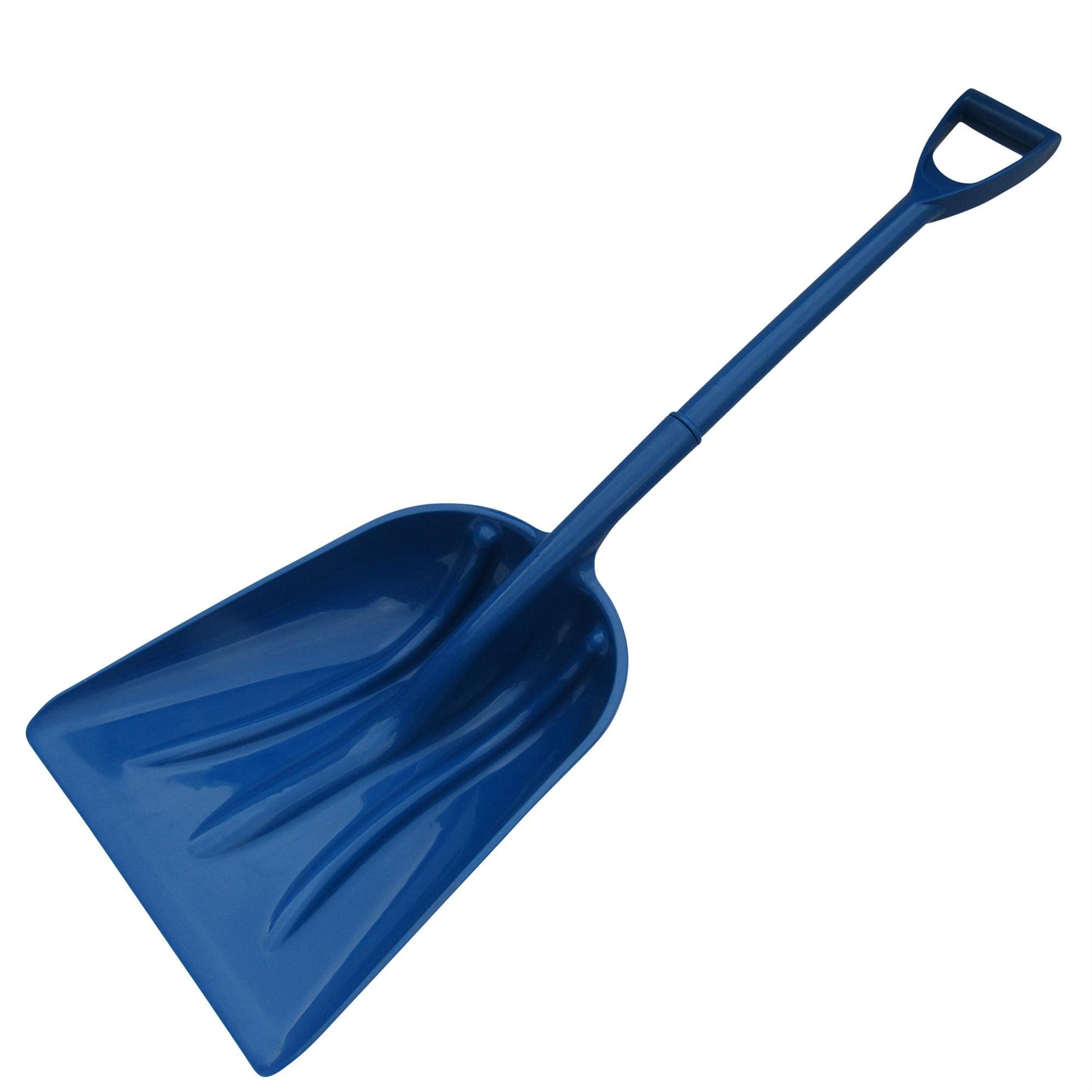 Secure Fix Direct Blue Snow Shovel Plastic Spade (Driveway Plough Scoop Pathway )