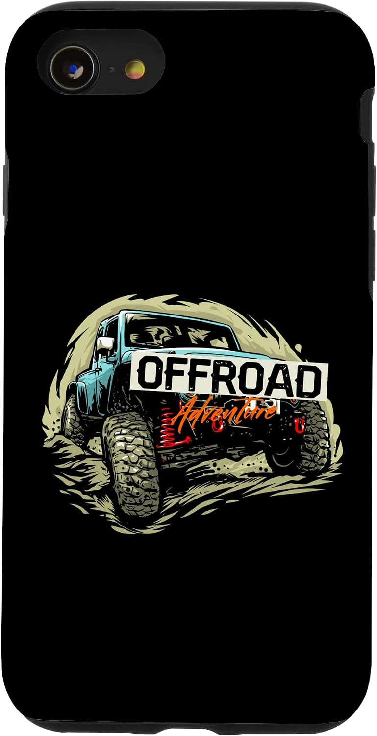 Off Road Adventure Monster Car Novelty Graphic Cool Designs Case for iPhone SE (2020) / 7/8