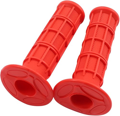 Empuñaduras de mano para motocicleta, 78 pulgadas, agarre universal para manillar, agarre de goma suave para la mayoría de las motocicletas