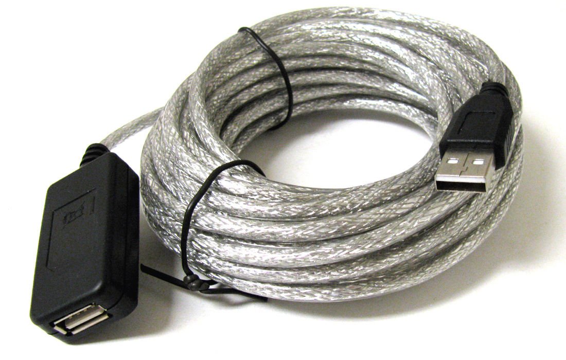 EopZol™ 25Ft 25' Ft USB 2.0 Extension Repeater Cable Signal