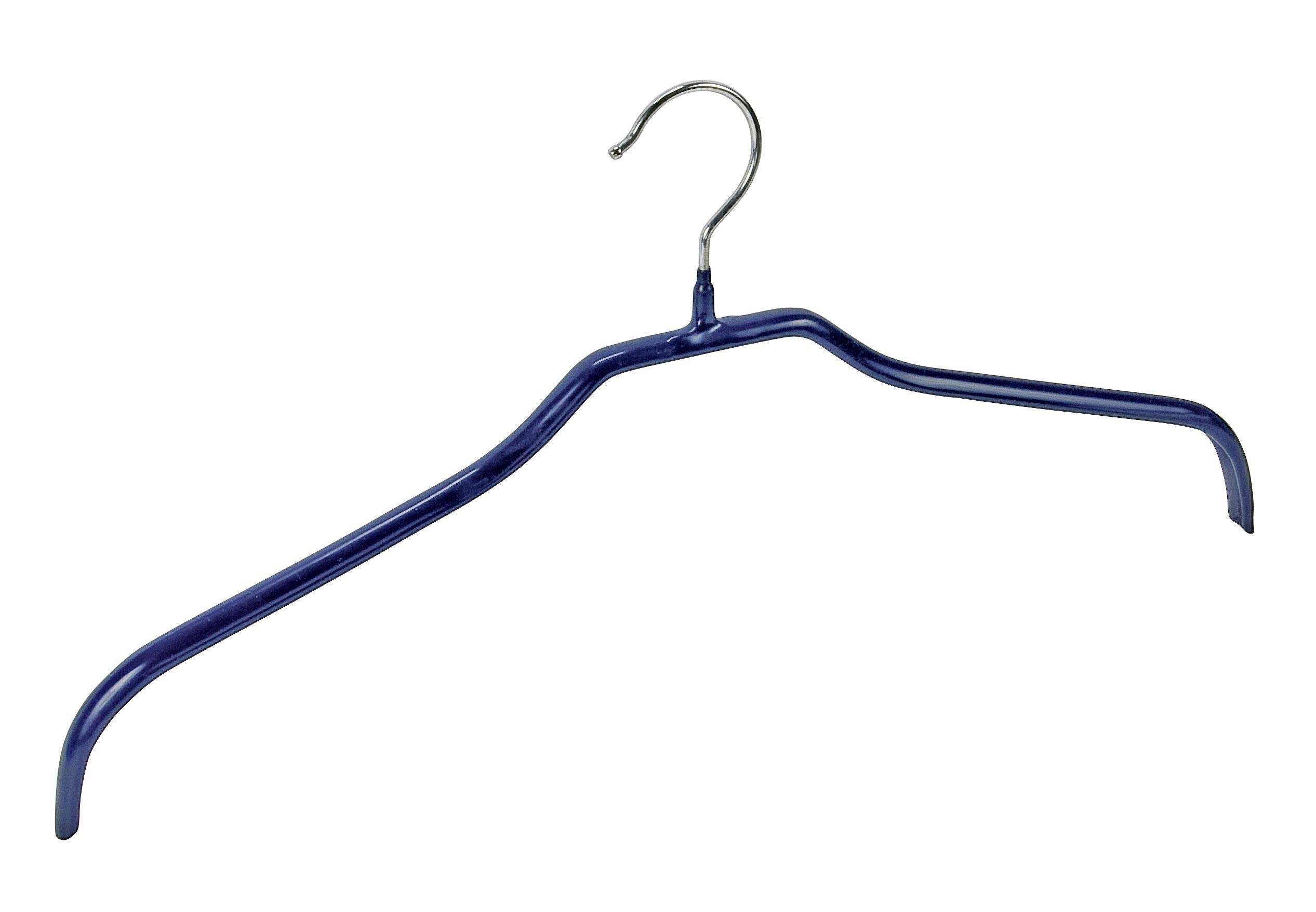 WENKO Set appendini Multi 4+4 - appendini, con rivestimento antiscivolo, unisciappendini, Metallo cromato, 42 x 19 x 1 cm, Argento lucido (Confezione da 2)