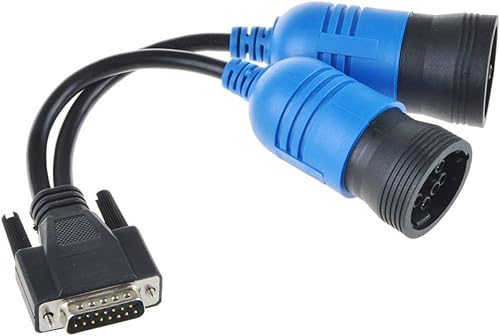 Pn 405048 6- y 9-Pin Y Deutsch Cummins adaptador para Nexiq 125032 Usb Link Diesel Truck diagnostica interfaz