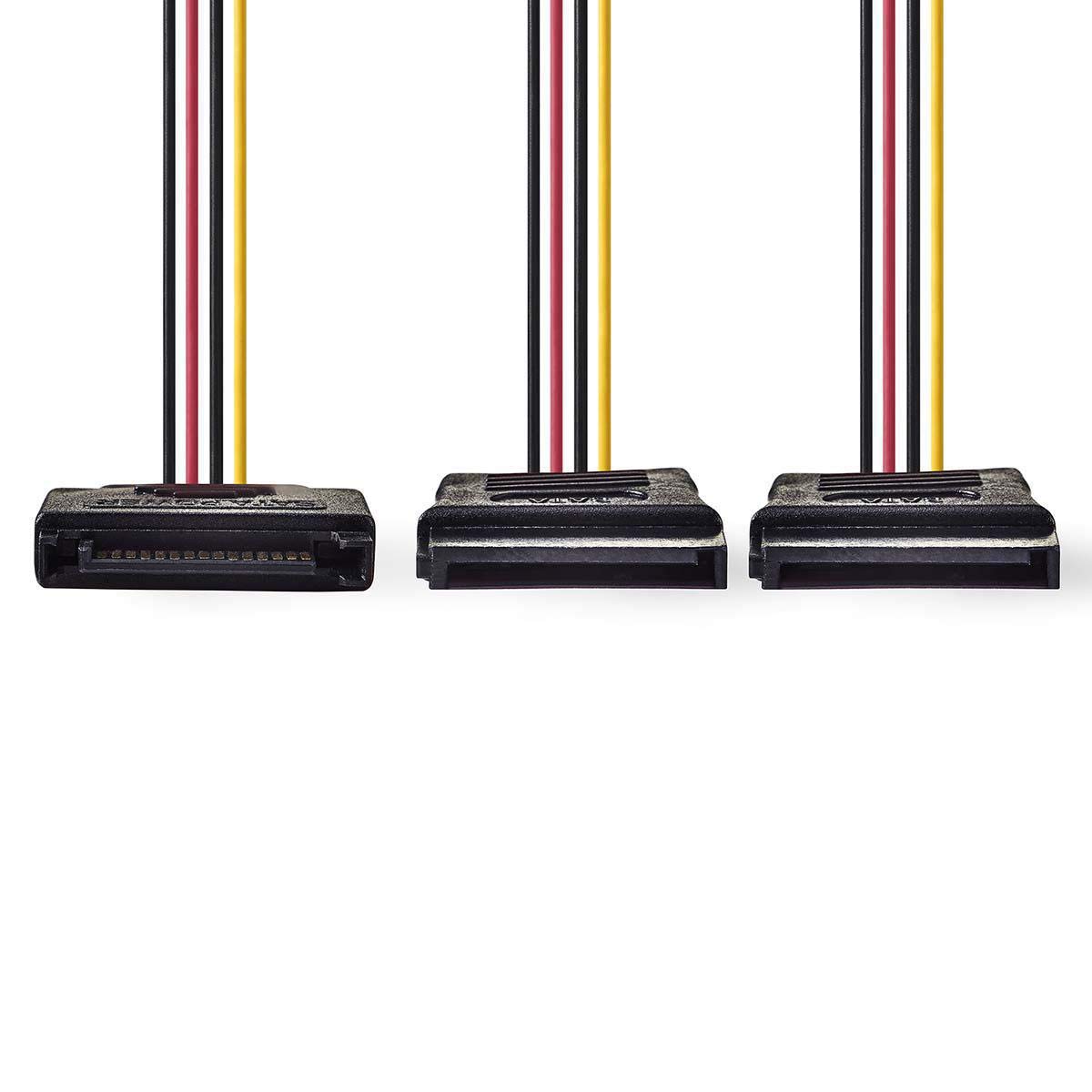 DeLOCK - 60127, Molex (4-pin) , SATA, Maschio / femmina