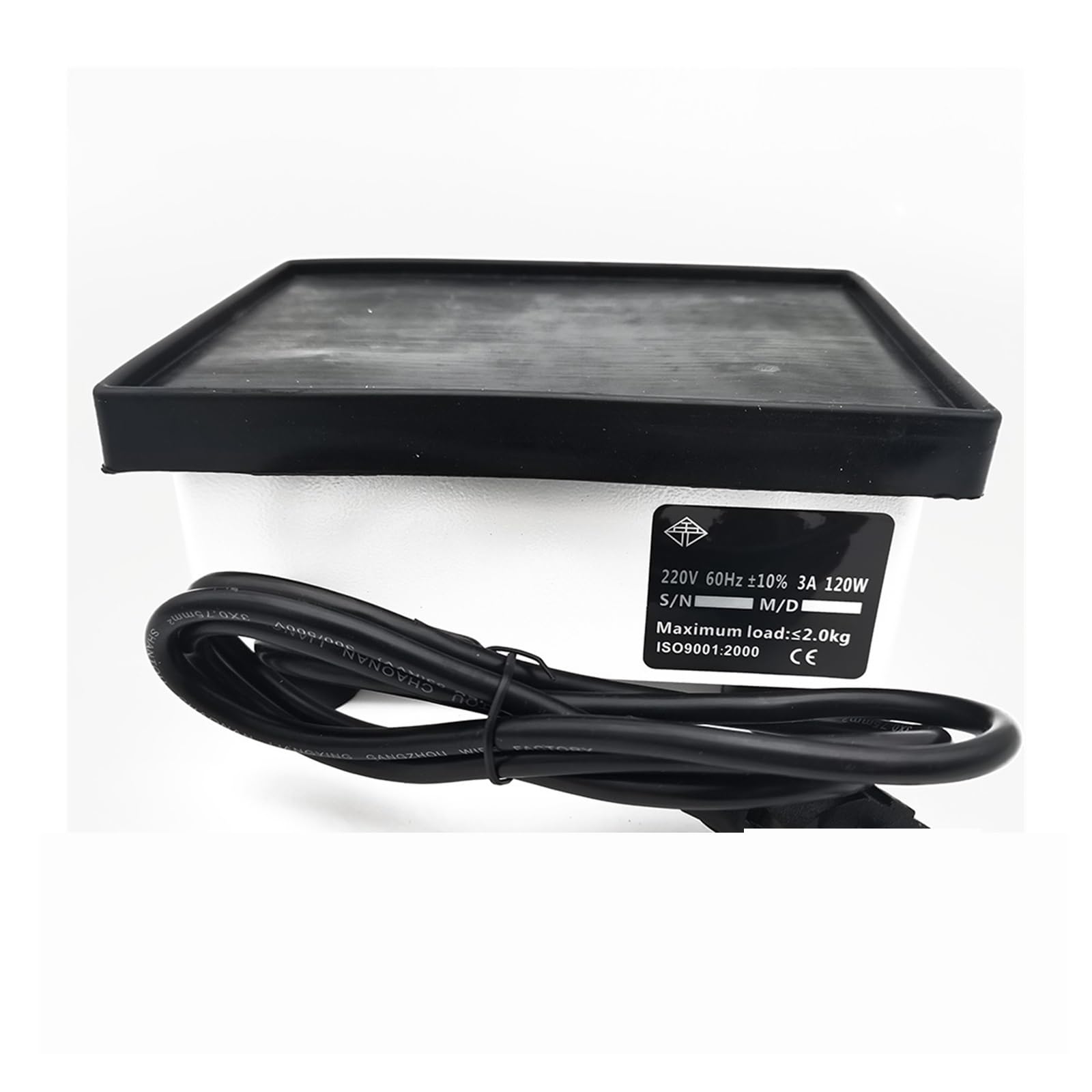 Oscillatore for gesso dentale Attrezzatura for laboratorio odontotecnico Macchina for scuotimento del for vibrazione moo Per uso fai da te(Brown)