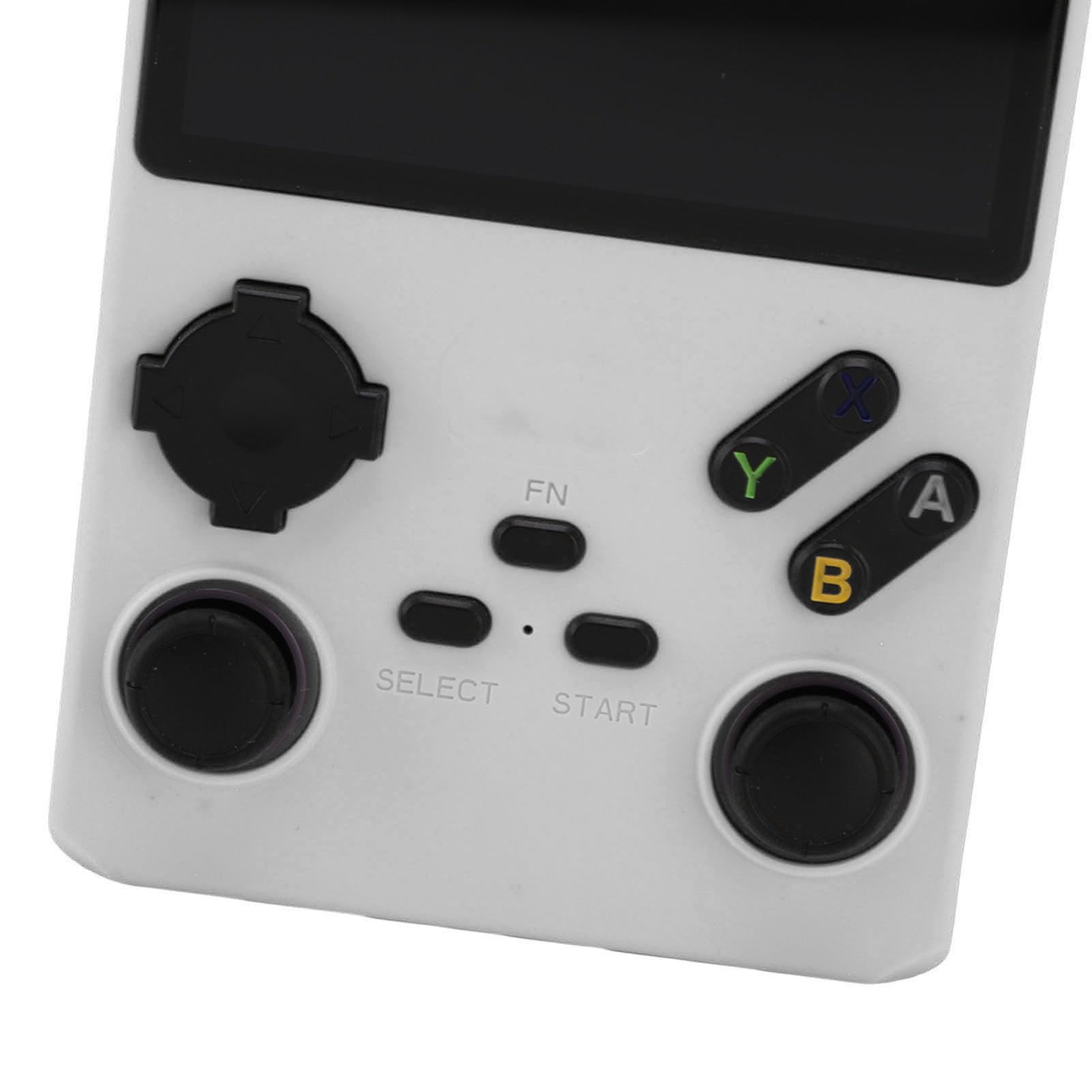 Elprico Retro Handheld Console, 3,5 Cala 640x480 Przenośny Gracz z Magazynem 256 GB, Ręczna Konsola do Gier do Podróży (WHITE)