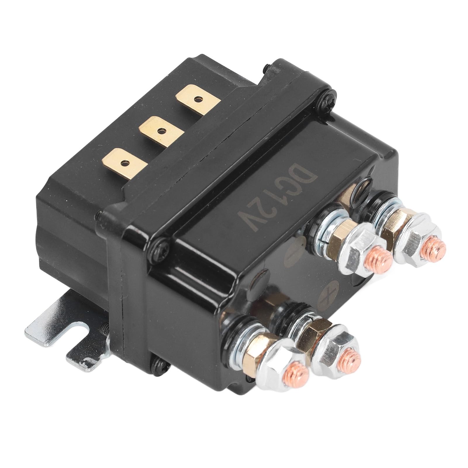 Kit Telecomando relè Verricello 12V 250A con Interruttore Contattore relè Telecomando per Veicoli Industriali, Adatto per Ricarica Divisa o Qualsiasi Veicolo Che Richiede relè Ad