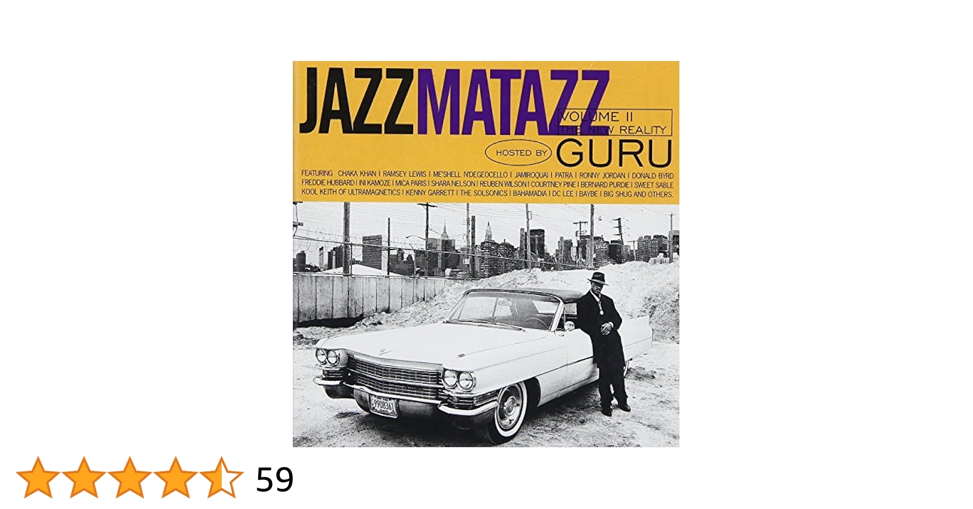 95年USオリジナル Guru Jazzmatazz Vol.2 レコード2枚組 Jazzmatazz Vol 2: Amazon.co.uk: CDs & Vinyl