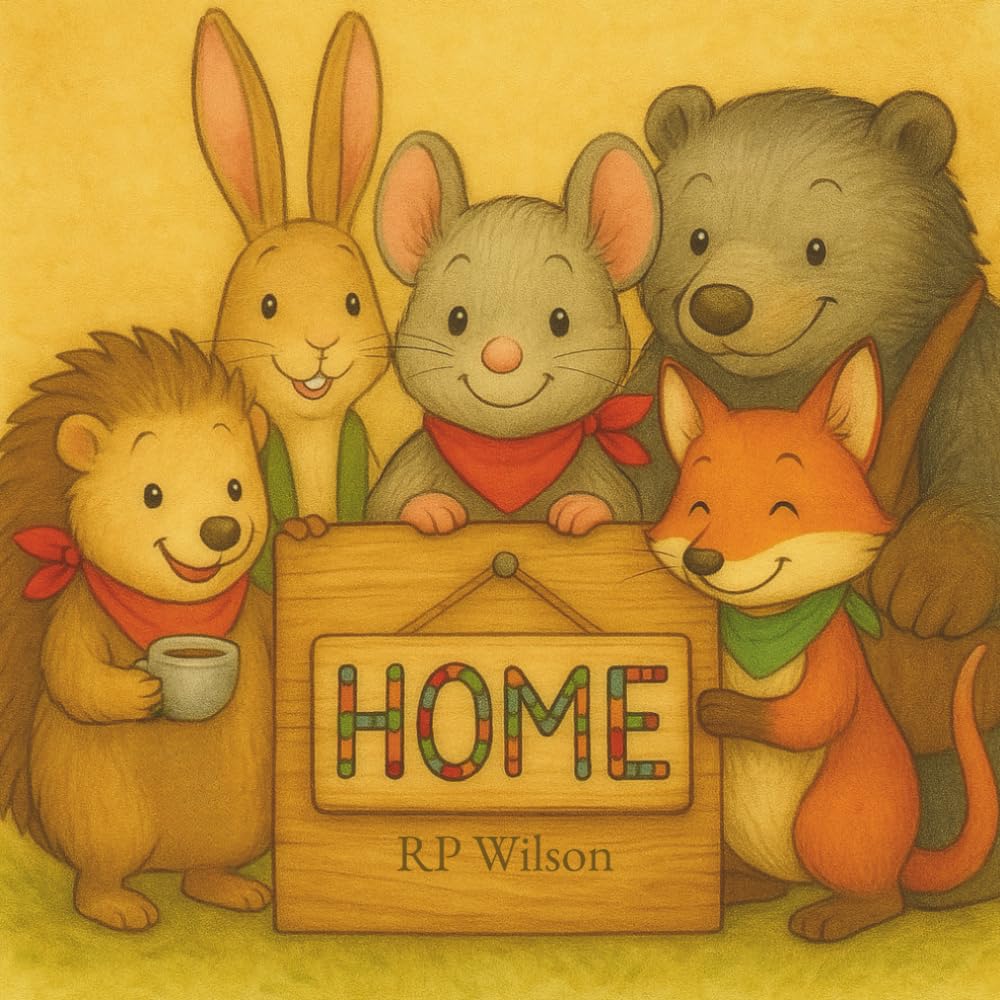 Home: A Heartwarming Tale of a Little Mouse, a Big Dream, and the Friends who Helped Build it. A Book for Bedtime or a Story with a Gentle Lesson. Perfect for Little Ones to Leave a Lasting Impression