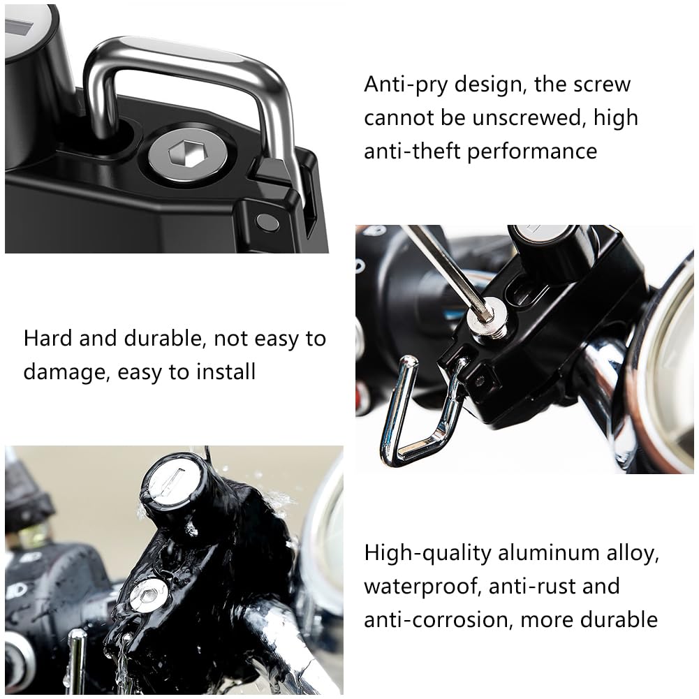 Helmslot - Motorhelm slot - Motorslot - Motor - Slot voor je helm - Anti diefstal