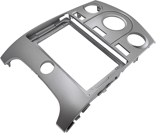 Miniatura 5 de BANDOX 9inch Car Fascia Radio CD Panel for KIA Cerato Forte Naza Forte 2009-2012 Manual AC Dash Install Facia Bezel Adapter Plate Frame