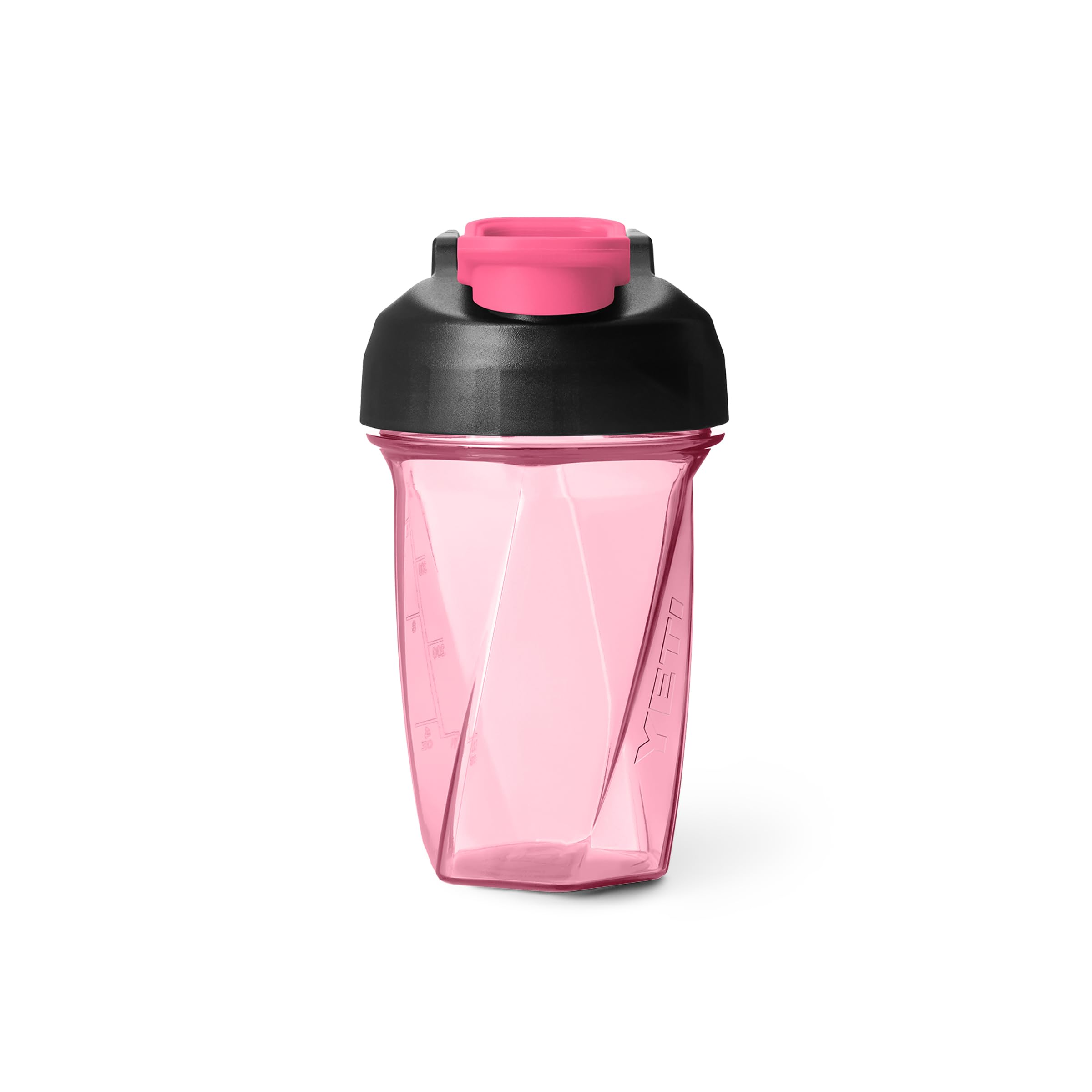 Yonder Helimix Vortex Blender Shaker Bottle Holds up to 20oz | No Blending Ball or Whisk | USA Made | Portable Pre Workout Whey Protein Drink Shaker Cup | Dishwasher Safe, Tropical Pink