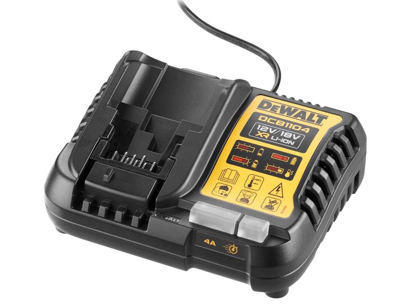 DEWALT DCB1104-GB Chargeur de Batterie XR 4A