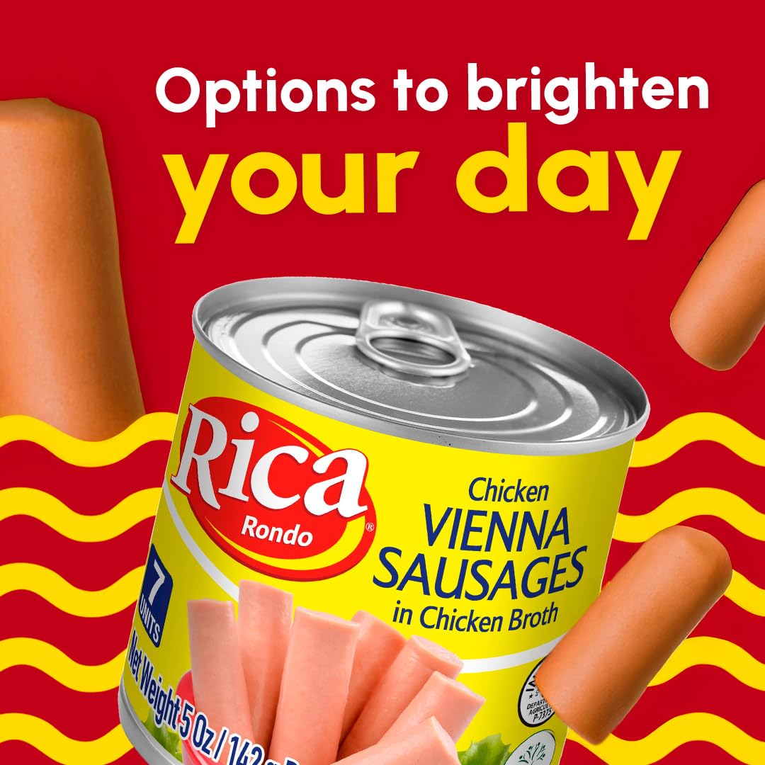 Amazon.com: Rica Chicken Vienna Sausages, Original Flavor, 5 oz