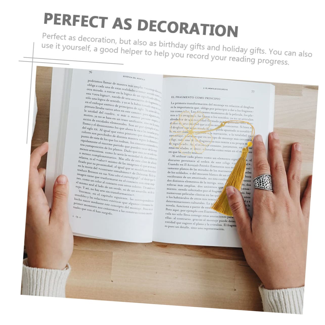 SHINEOFI 16stücke Teiliges Metall Lesezeichen Design Hohles Lesezeichen Mit Quaste Für Buchliebhaber Dekorative Für Leseratten Und Bücherwürmer
