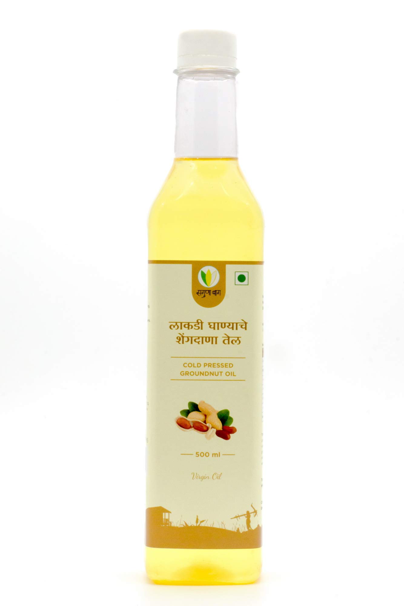 Saguna Baug Cold Pressed Groundnut Oil - 500 ml (B0925YRD78) Amazon Price History, Amazon Price Tracker