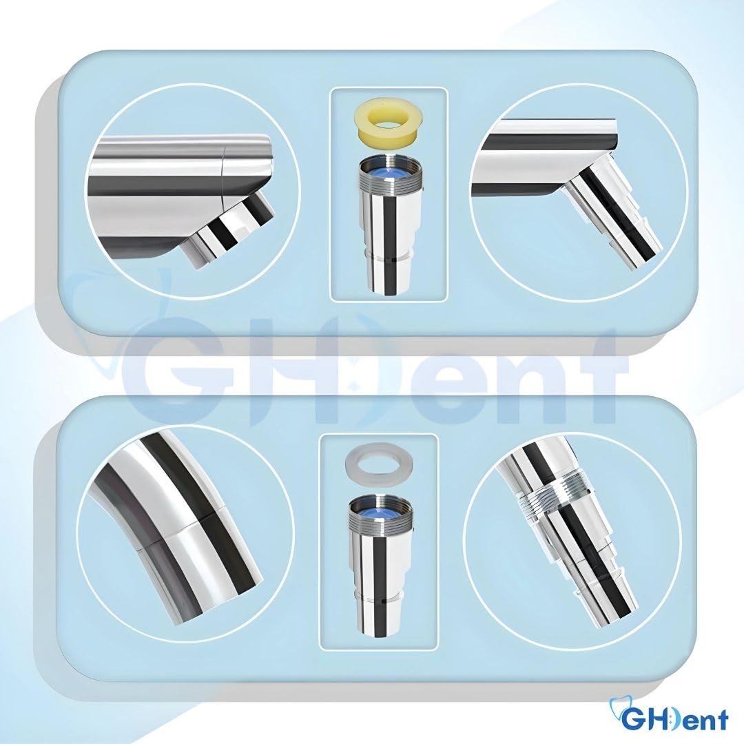 GHDENT SH16 Diş Fırçalı Ağız Duşu 6 Başlıklı ve Askılıklı