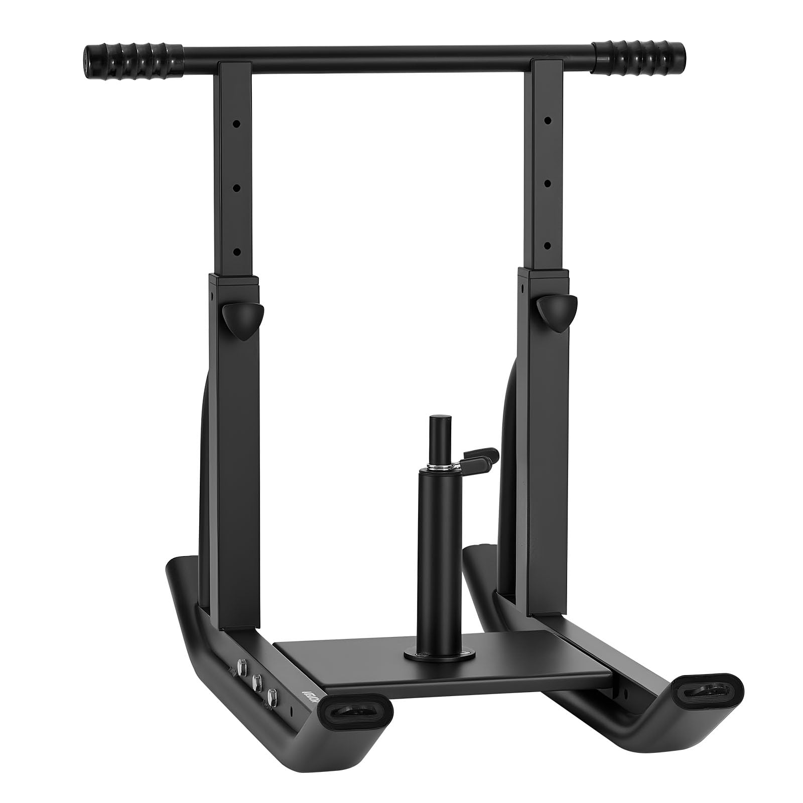 VEVOR Slitta con Pesi, per Dischi da 25 e 51 mm Slitte per Allenamento Fitness per Migliorare Velocità negli Esercizi Atletici, Attrezzatura per Allenamento con Maniglia Regolabile in Altezza, Nero
