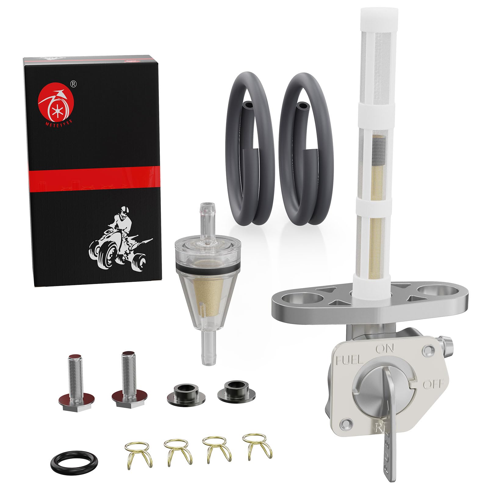 Fuel Petcock Valve Kit For HONDA XR50 XR70 XR80 XR100 R CRF80 - Foto 4