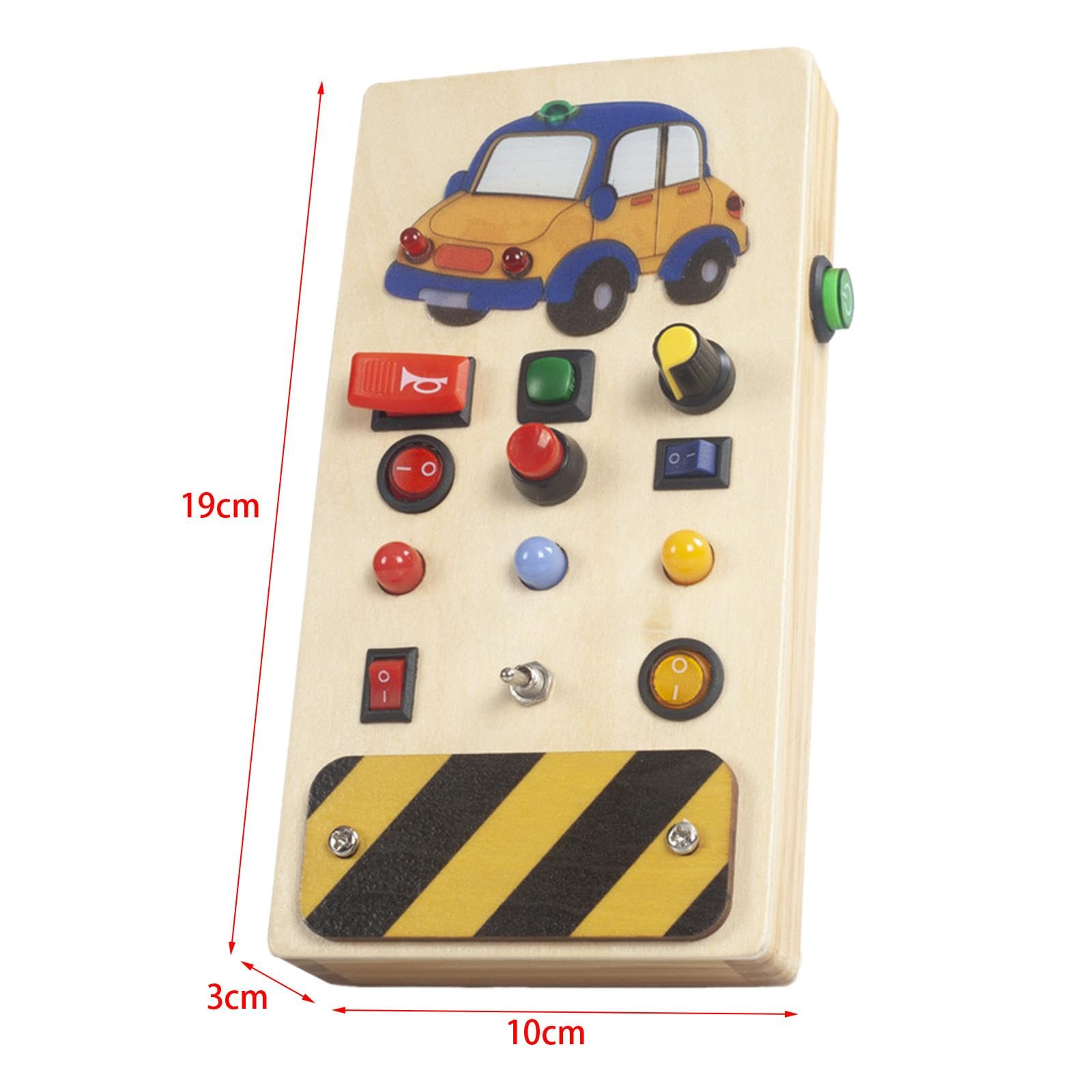 Tavola delle attività, Abilità Motorie Fini, Gioco da Interno, Giocattolo per Bambine, Tavola delle attività Sensoriali, età 3+, Macchina