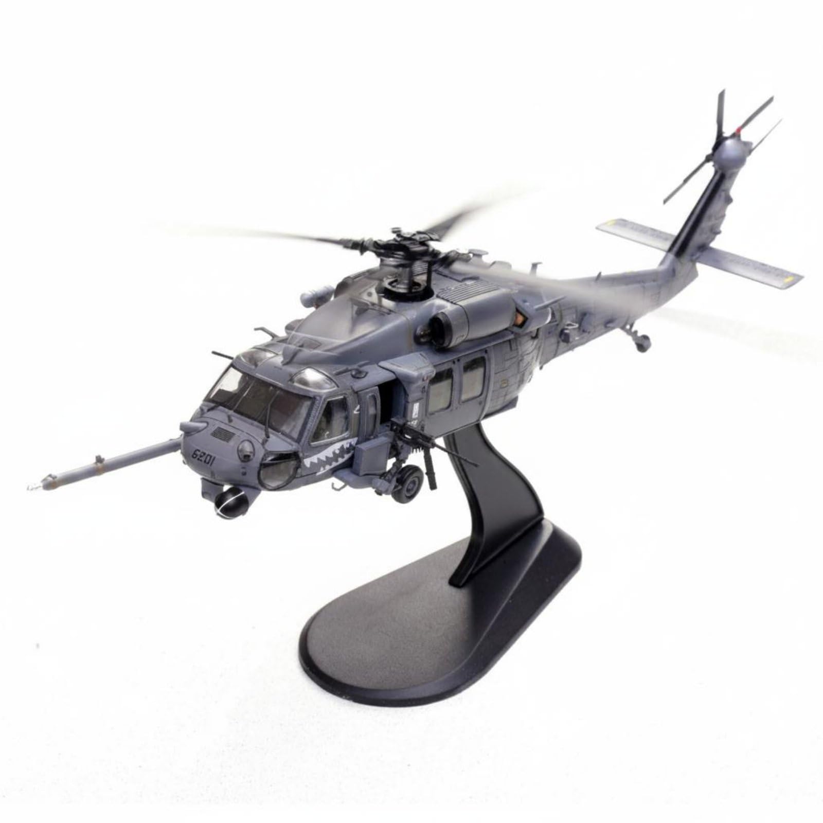Aereo Elicottero Modellino Miniatura Collezione Dettagli in Lega con Supporto Adatta per Vetrina Collezionisti Modellismo Ufficio Regali