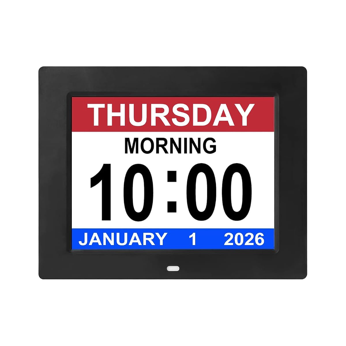 [Remote Control] Digital Day Calendar Clock 12 Alarms Auto-Dim Options