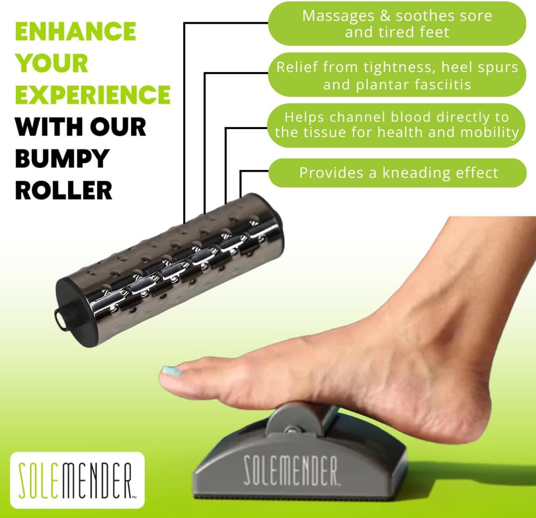 Replacement Foot Massage Roller to Soothe Foot Pain & Sore Arches or Heels - Bumpy Massager for Neuropathy & Inflammation – Compatible Foot Massager (Not Included)