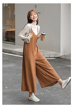 Amazon | [HINATA] オールインワン サロペット キャミ