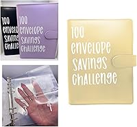 Vista 8 de Carpeta de desafío de 100 sobres Una manera fácil y divertida de ahorrar $5,050 – Carpeta de desafíos de ahorro, carpeta de presupuesto con sobres