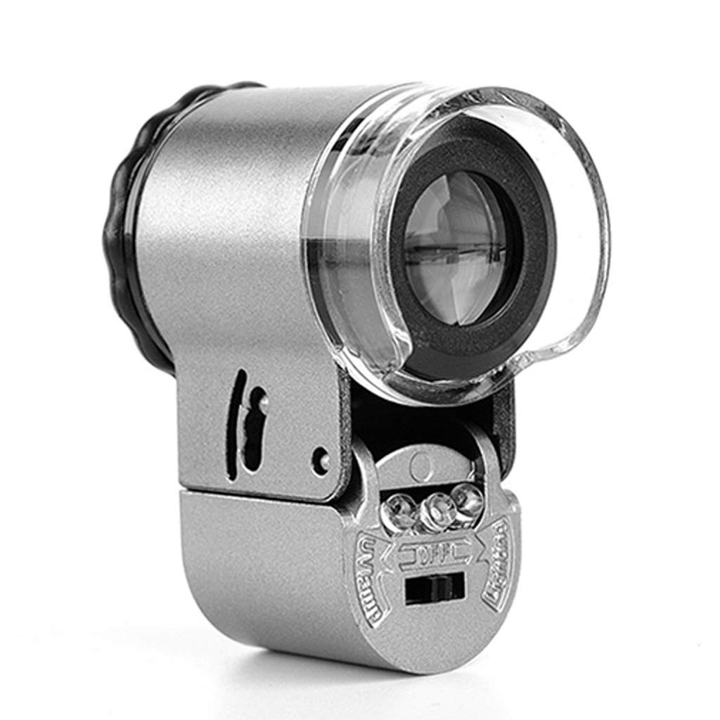 Buy WFDG Magnifier 50x LED Light Micro, HD Pocket Portable Checkable