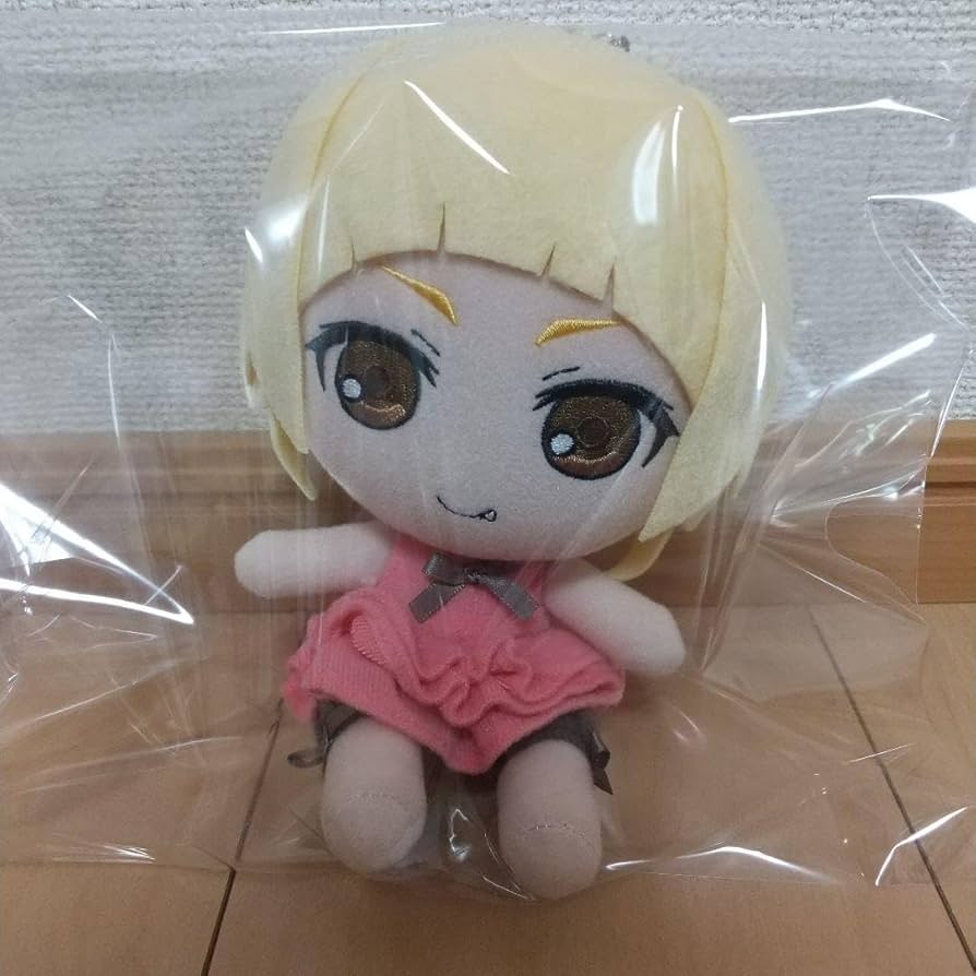 キスショット　gift ぬいぐるみ　傷物語　ストラップ　忍野忍 Amazon.co.jp: 忍野忍 キスショット ぬいぐるみ 傷物語 Gift