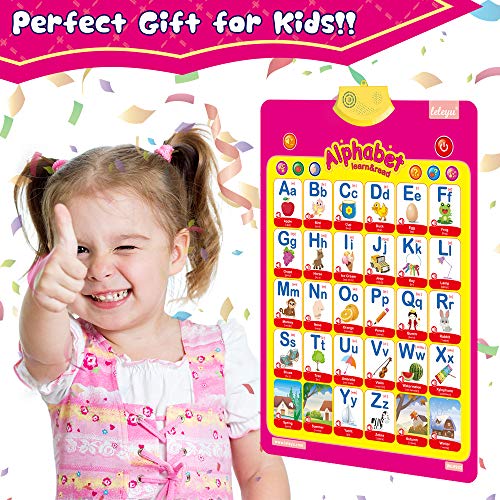 Buy Yehtta Alphabet Poster Interactive Chart Preschool Baby Gift