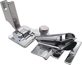 CKPSMS #940860000 Pied de Biais à Tige Haute 6,35 mm Compatible Avec/Remplacement Pour Brother PQ1300, Janome 1600P, Juki DDL-8700 Machines à Coudre