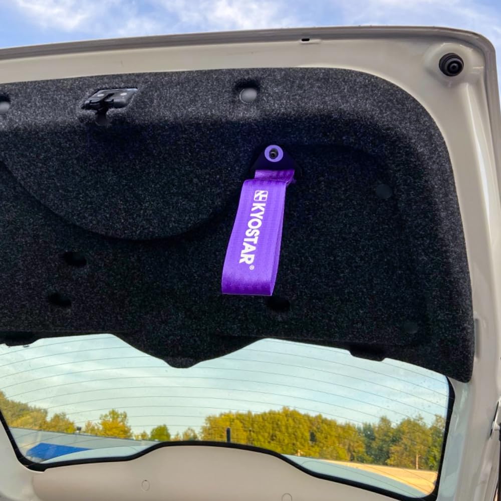 Bumper Hook Tow Strap P10 Yellow Heavy-Duty Racing Tow Strap - Foto 3