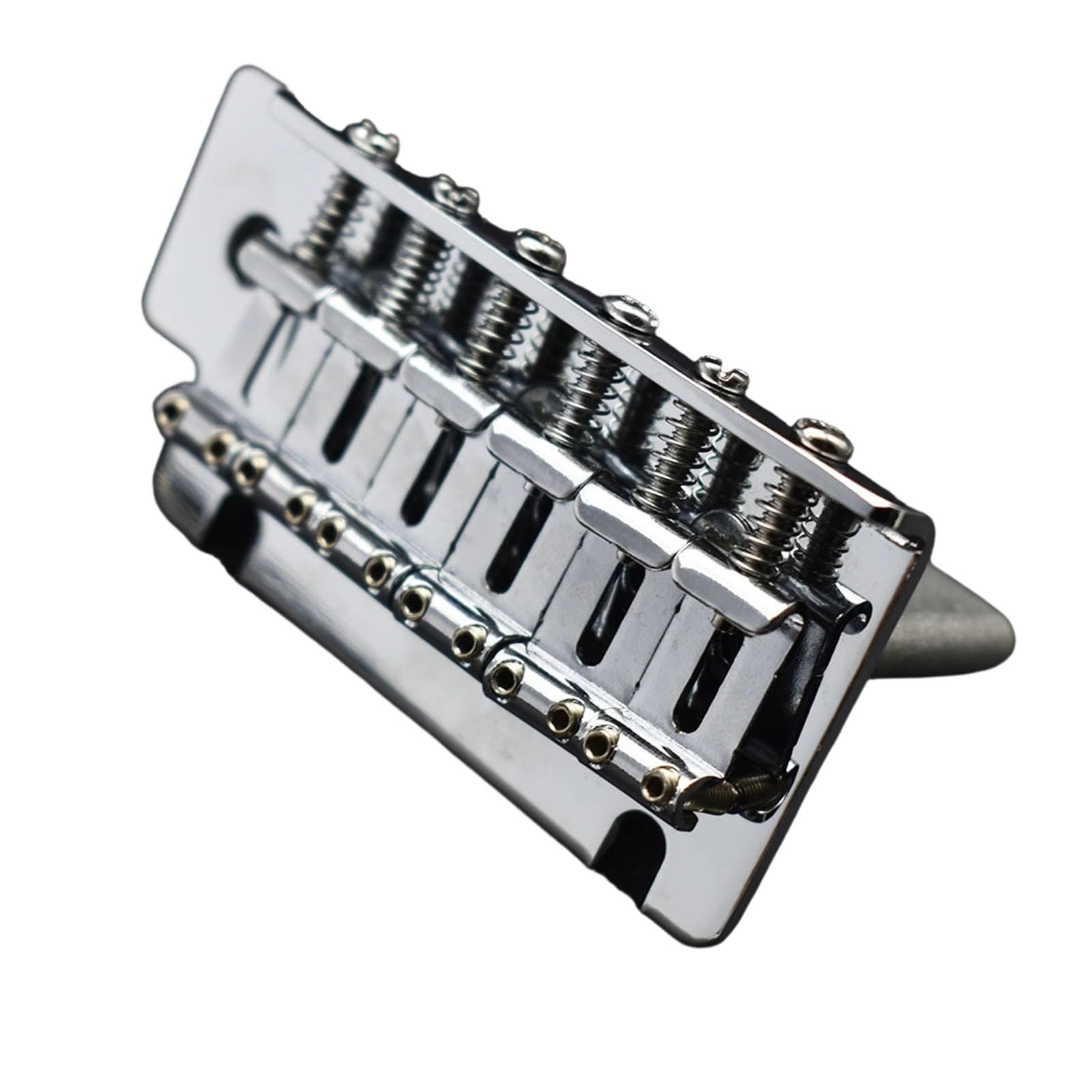 Standardowy mostek gitarowy Gitara Elektryczna Mały Podwójny Mostek Tremolo Struny I Akcesoria Kompletny Zestaw(Chrome)