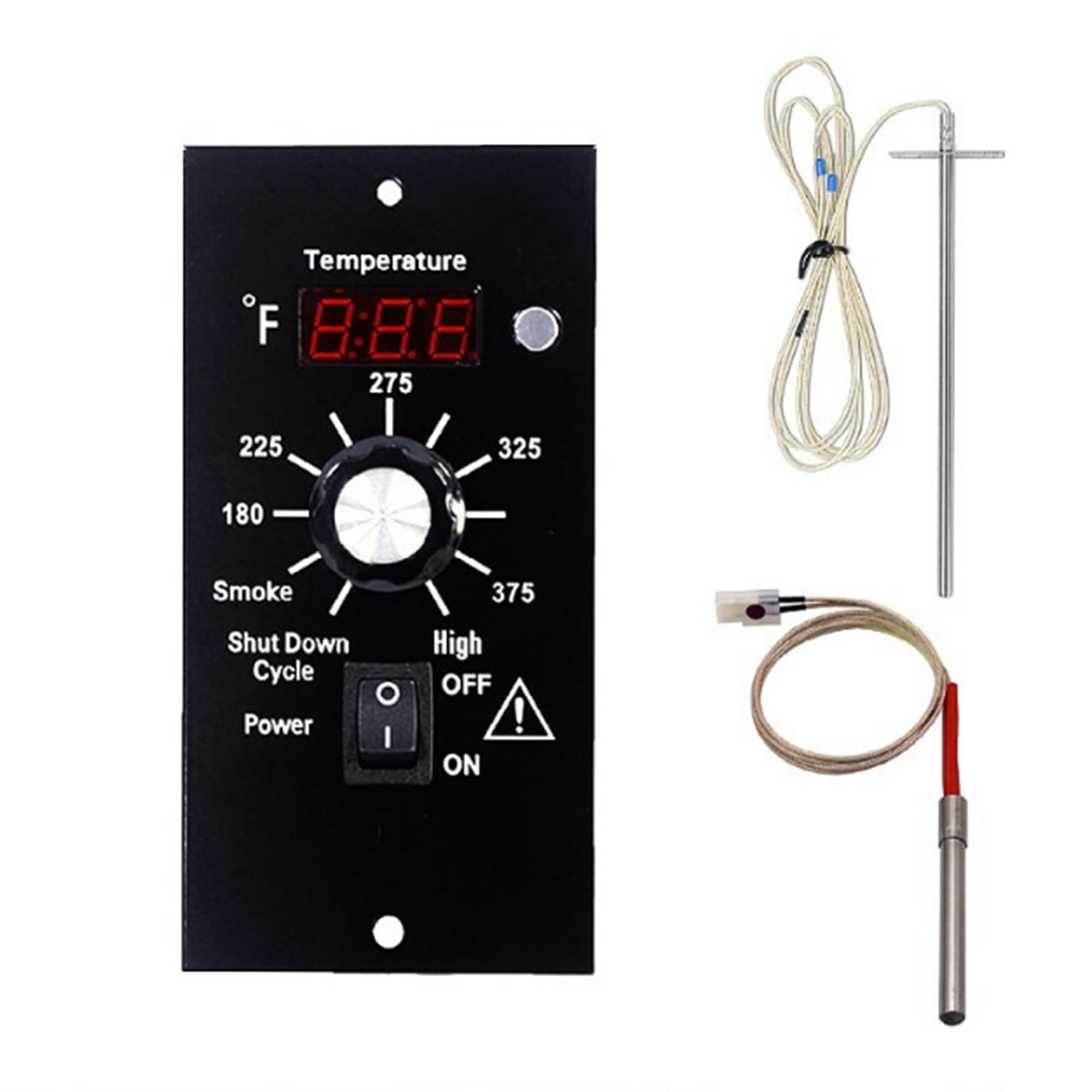 Replacement Digital Controller Board Grill and Smoker Control Board/Thermostat for Pellet Wood Pellet Grills Digital Thermostat Controller