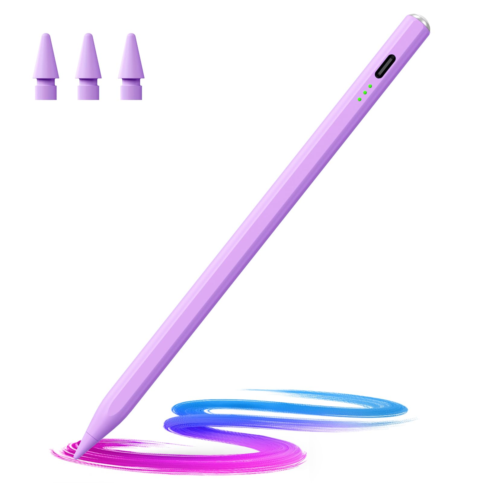 Hastraith Stylus Pen for iPad 2018-2026,13Min Fast Charge Apple iPad Pencil